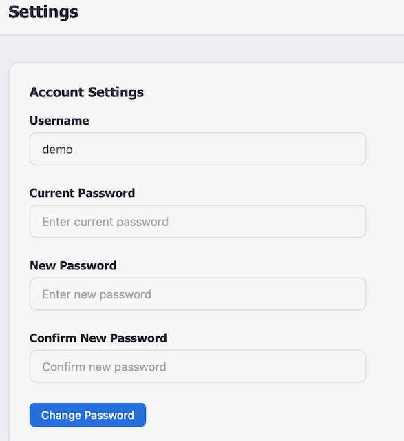 Send2Pro Change Password
